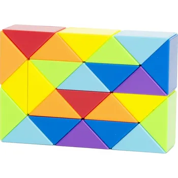 Hlavolam Had DianSheng 24 segmentů Různobarevná