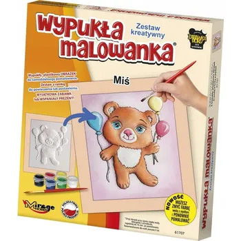 omalovánky Konvexní omalovánka Mirage Hobby 61707 malý medvídek