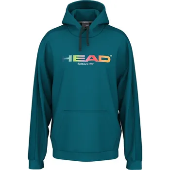 Pánská mikina Pánská tenisová mikina Head Rally Hoodie Men, teal - L HEAD - doprava zdarma