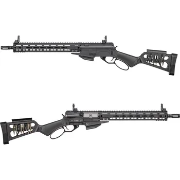 Airsoftová zbraň G&G Airsoftová zbraň LevAR 15, plyn (GNB) - černá