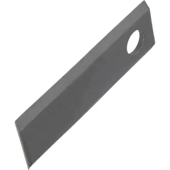 Kramp - Nůž rotační sekačky 125x42x4 mm, otvor 16,5 mm, Kemper