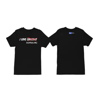 Pánské tričko TRIČKO - Crossfit hater černé XXXL