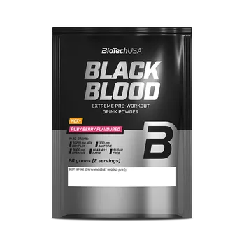 Anabolizér BioTech Black Blood NOX+ 20 g borůvka-limeta