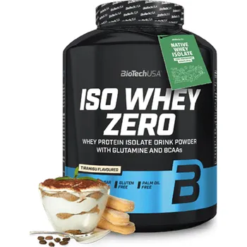 Protein BioTech Iso Whey Zero 2270 g lískové oříšky