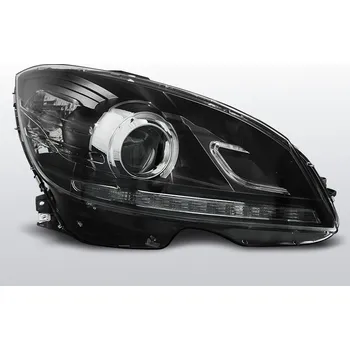 Přední světlomet Přední světla, MERCEDES W204 C-KLASSE, 2007-2010, DAYLIGHT ČERNÁ (73.LPME89)