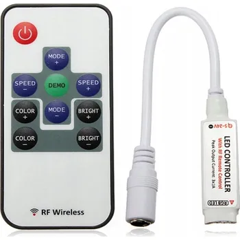 LED osvětlení Řídicí jednotka pro LED pásky RGB