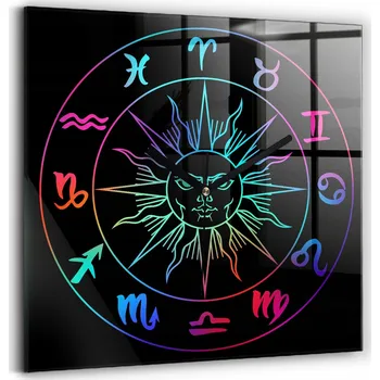 Hodiny Nástěnné hodiny Wallfluent, vícebarevné, 30 cm