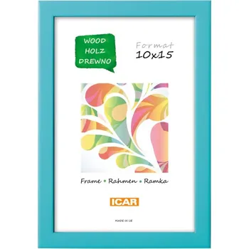 Fotoalbum CODEX PINIA 10x15, dřevo, 9 Tyrkysová