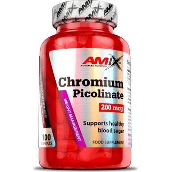 Amix Chromium Picolinate 200 mcg 100 cps