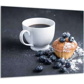 Obraz SKLENĚNÁ OCHRANNÁ DESKA NA SPORÁK 60x52 cm