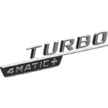 Znak automobilu MERCEDES W213 AMG GT 290 Znak/Emblém na blatník levý TURBO 4MATIC+