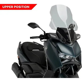 Větrný štít V-Tech Touring Yamaha X-MAX 125/300 (23-25) Kouřová (H)