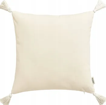 Polštář Dekorativní dekorační povlak na polštář 40x40 bavlna Soul krémový