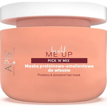 Vlasová regenerace Apis PICK'N'MIX proteinovo-emolientová maska na vlasy, 250 ml