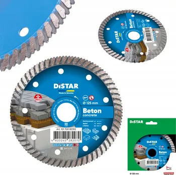 Řezný kotouč Diamantový kotouč na betonu 125 x 22.23 mm DISTAR
