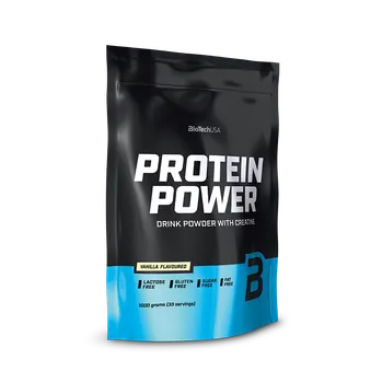 Protein BioTech Protein Power 1000 g Jahoda-banán