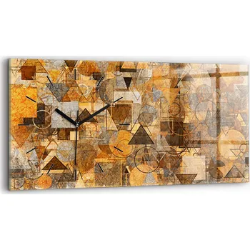 Hodiny Nástěnné hodiny Bluedecor hnědé 60 cm