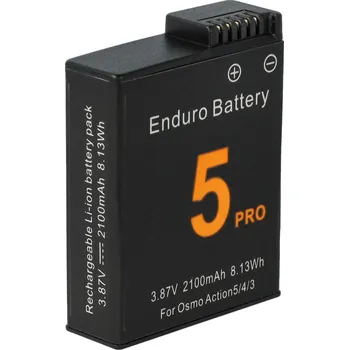 VHBW Baterie pro DJI Osmo Action 5, 2100 mAh
