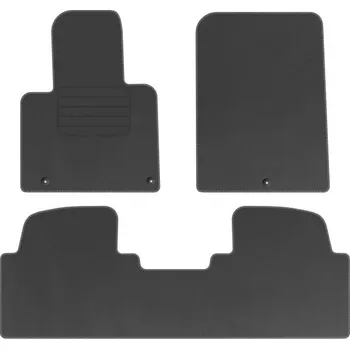 autokoberec Koberce Edecor velurové 3 ks