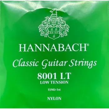 Struna pro kytaru a smyčcový nástroj Hannabach Struna pro klasickou kytaru série 800 Low tension PostříbřenéE1 8001LT 5751