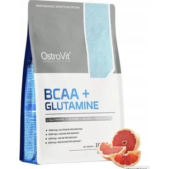 Aminokyselina BCAA prášek OstroVit BCAA + Glutamin 1000 g OstroVit 1000 g grep