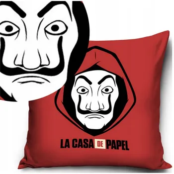 Povlak na dekorativní polštářek Povlak 40 x 40 polštáře Carbotex PAPÍROVÝ DOMČEK