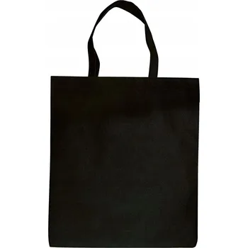 POLYPROPYLENOVÁ NÁKUPNÍ TAŠKA 36x42 ČERNÁ 100g ODOLNÁ EKO