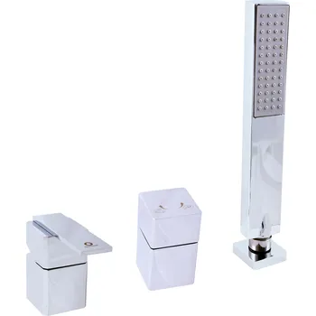 Vodovodní baterie LOIRA - Vanová baterie 3 - otvorová, Chrom LR575.0P, RAV Slezák Barva: chrom, Rozměr: 3,8", #: LR575.0P