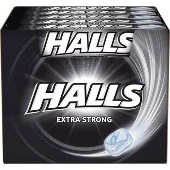 Bonbon HALLS EXTRA STRONG 33,5 g x 20 ks