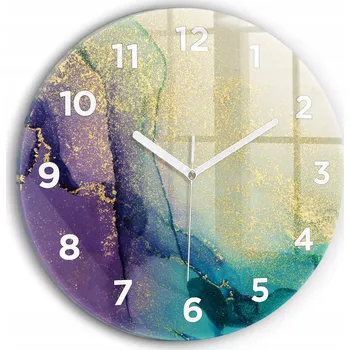 Hodiny Nástěnné hodiny Wallfluente vícebarevné 30 cm