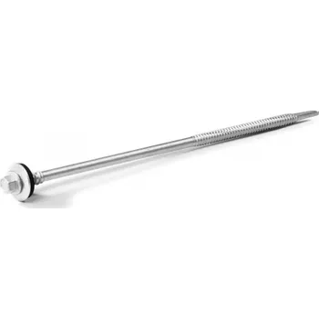 Vrut RAWLPLUG Šroub samovrtný pro sedvič. panely s podložkou ONR - max. 12 mm - Zinc Flake Varianta: 5,5 x 101 mm