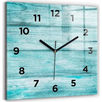 Hodiny Nástěnné hodiny Wallfluent modré 30 cm