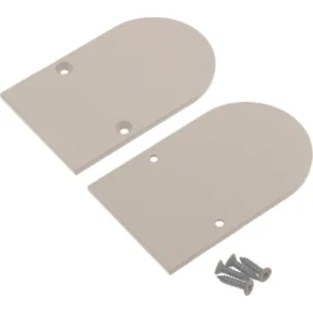 LED lišta Koncovka WIRELI NAMI23 mandlově béžová kov, pár