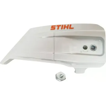 Příslušenství k pile Originální víko řetězky pro pilu Stihl MS 172, MS 212 (11486401704) (Boční kryt, kryjící prostor řetězky a spojky. Na obrázku díl č. 3.)