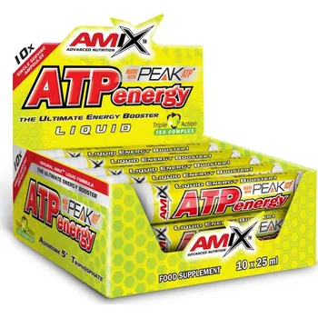Amix ATP Energy Liquid 10 x 25 ml Pomeranč