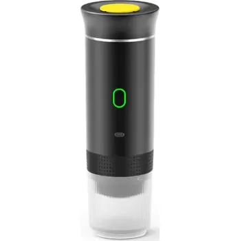 Příprava kávy Přenosný kávovar 3v1 s 20 bar – Espresso na cesty Černá