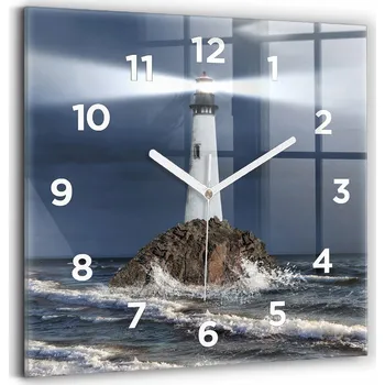 Hodiny Nástěnné hodiny Wallfluent černé 30 cm