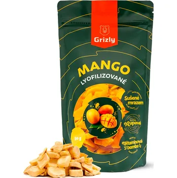 Sušené ovoce Grizly Mango lyofilizované 50 g