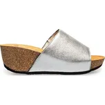 Jasný Pantofle TINA argento Velikost: 37