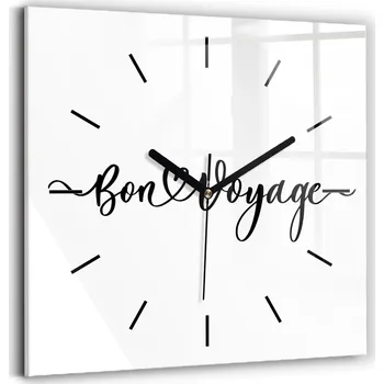 Hodiny Nástěnné hodiny Wallfluent bílé 30 cm