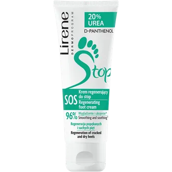 Kosmetika na nohy Lirene regenerační SOS krém na nohy s 20% močovinou, 75 ml