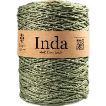 Příze Borgo de Pazzi Inda 36 Olivová (Špagátová příze Inda 36 Verde Salvia)