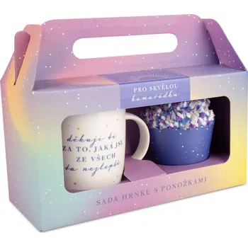 Albi 90562 sada hrnek 330 ml + ponožky