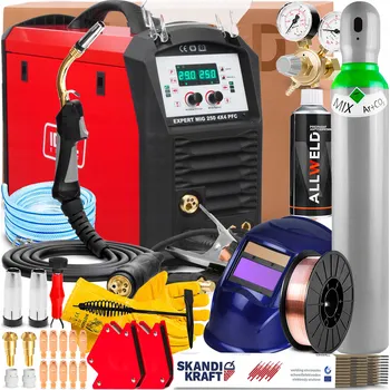 Svářečka Svářečka IDEAL EXPERT MIG 250 MMA TIG LIFT 230V 250A Synergie LUTOSPAWANIE (Tvrdé pájení)
