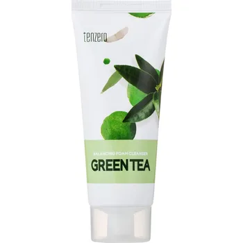 Tenzero čisticí pěna na obličej green tea, 100 ml