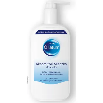 Tělové mléko Oilatum Advanced Formula sametové tělové mléko, 400 ml