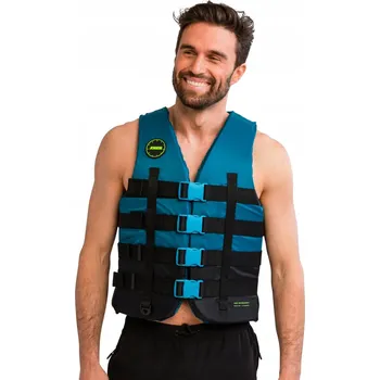 Plovací vesta VESTA [XL] Záchranná vesta Jobe 4Buckle, tyrkysová 20617