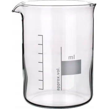 Sklenice Kádinka nízká bez ucha Chemland sklo 5 ml