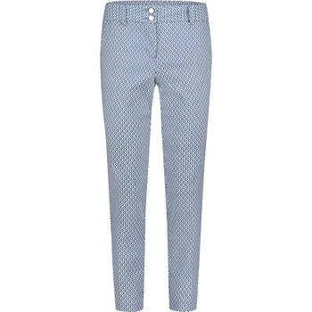 Dámské kalhoty MODRÉ KALHOTY SE VZOREM Red Button