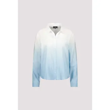 Dámská halenka Košile Monari 9132 bílo modrá ombré efekt Velikost: 34